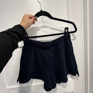 Garage Navy Sweatshorts